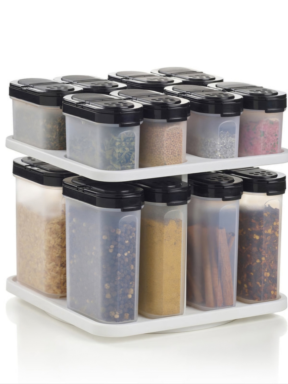 Tupperware® Spice Carousel Set | 17-pc with Small and Large Shakers